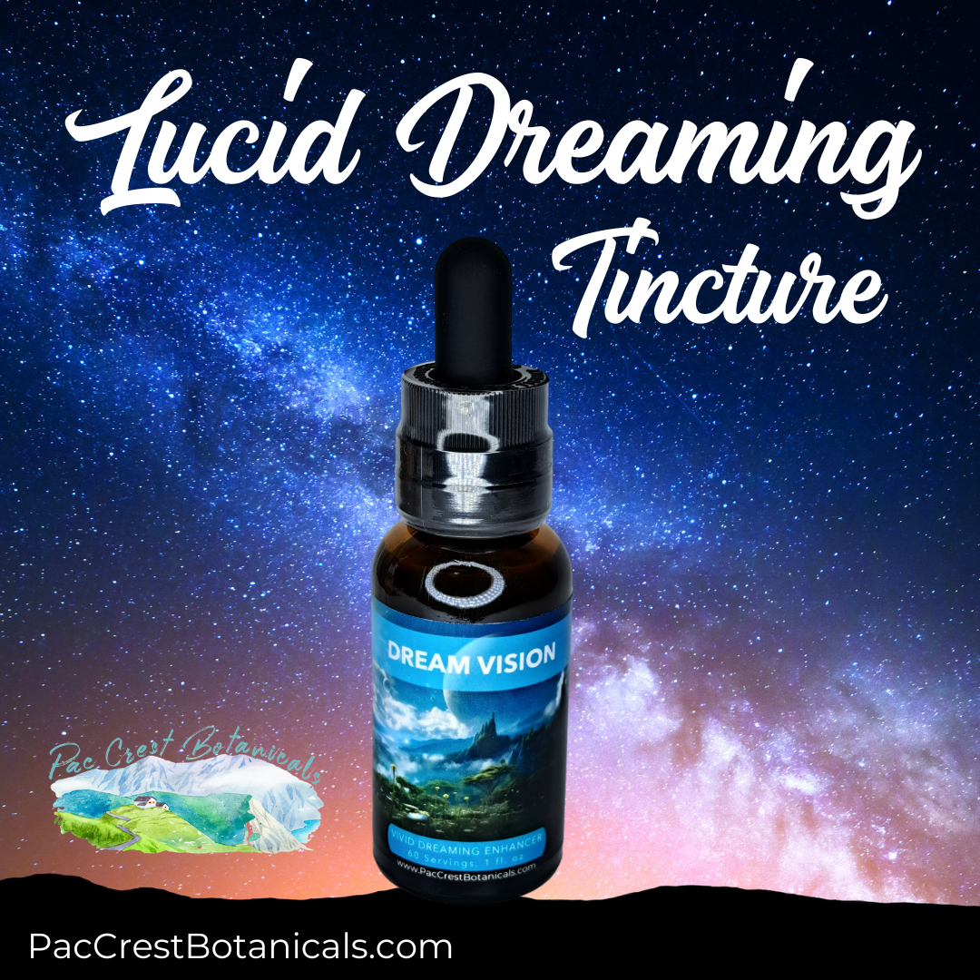 Dream Vision- Lucid/Vivid Dreaming Enhancement Tincture (High Potency: 60 Days)